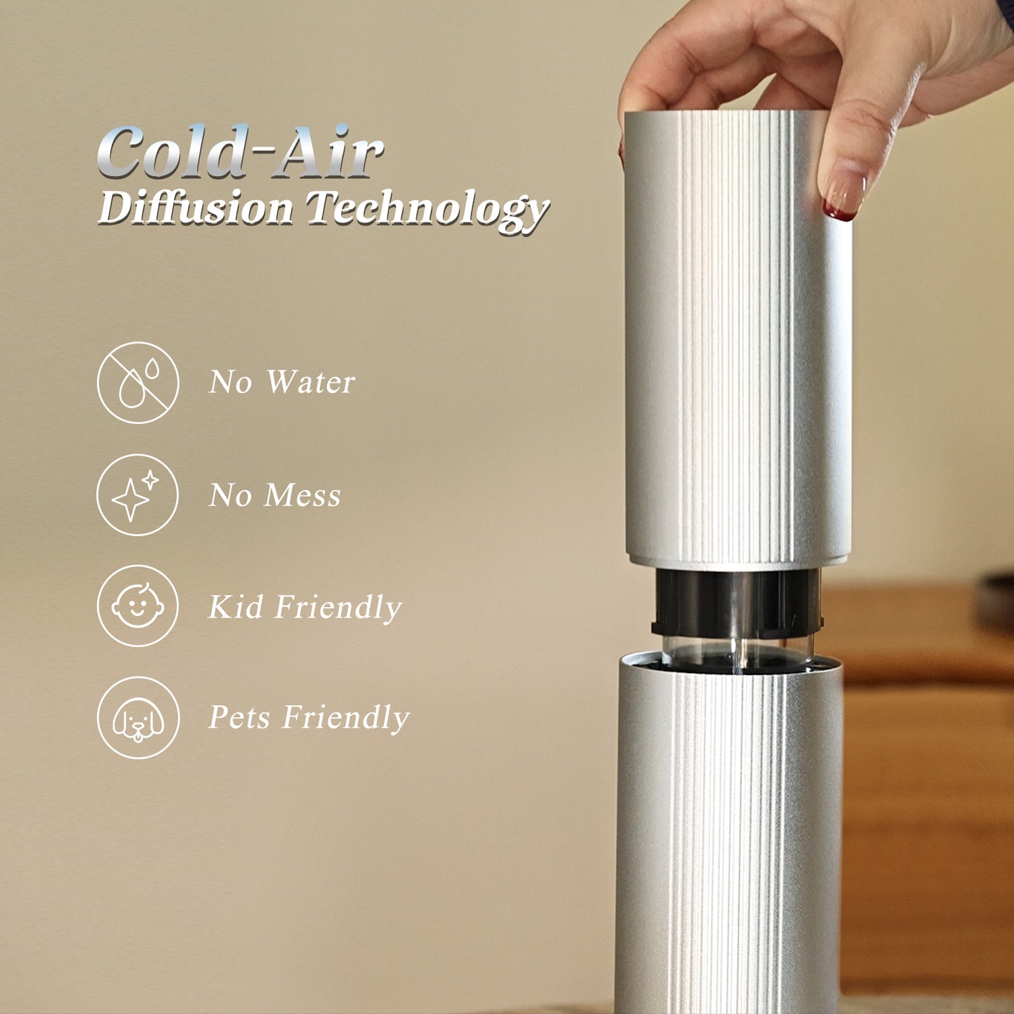 Smart Bluetooth Waterless Diffuser | X1 | Betterdiffuser