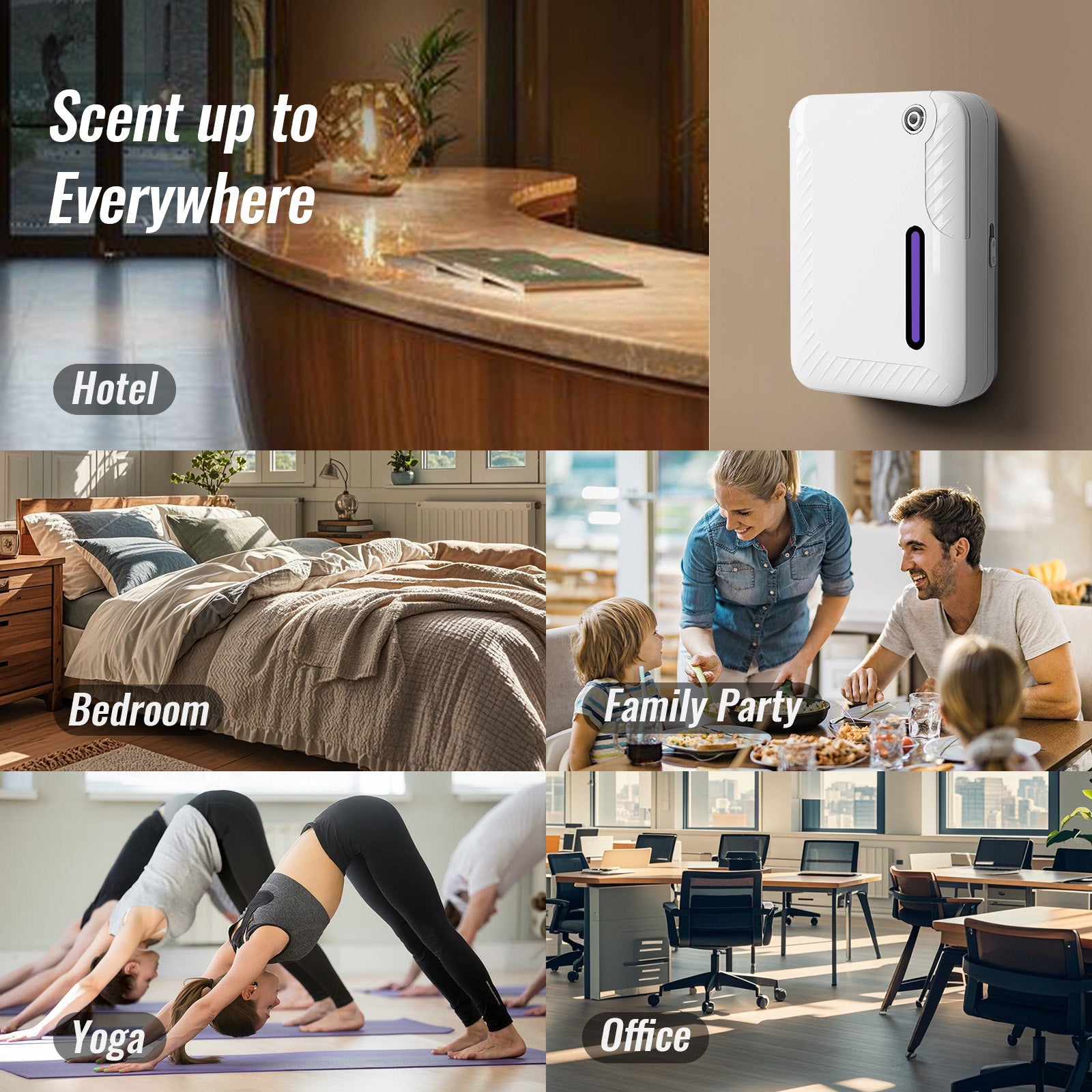 Smart Bluetooth Scent Diffuser | DF200 | Betterdiffuser