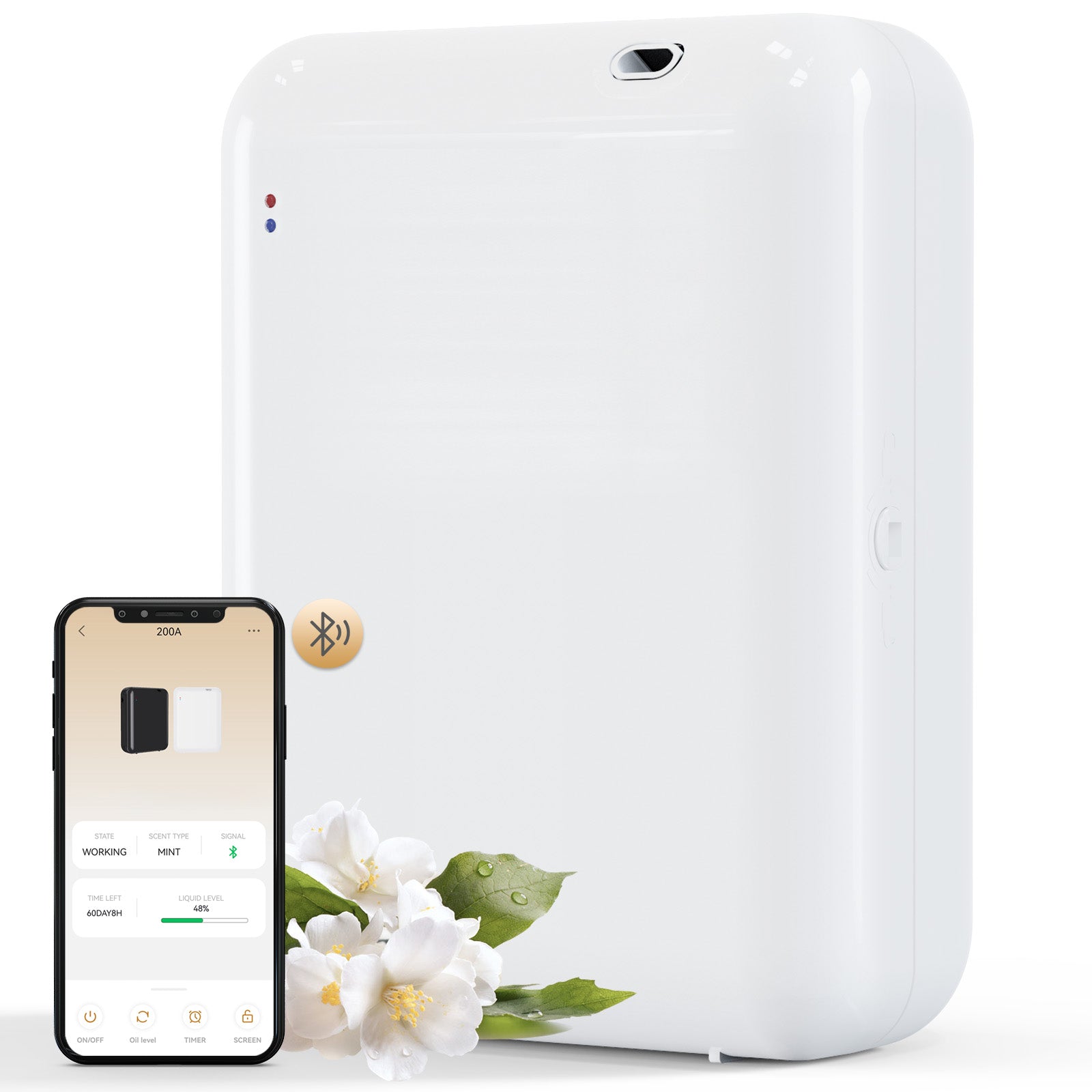 Cordless Waterless Scent Diffuser for Home & Travel | DF200A | Betterdiffuser