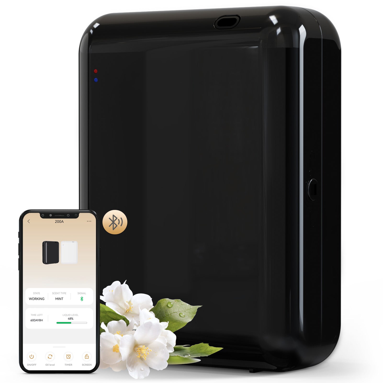 Cordless Waterless Scent Diffuser for Home & Travel | DF200A | Betterdiffuser