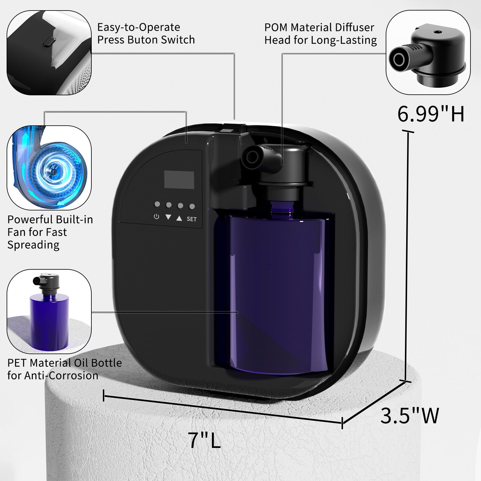 Smart Bluetooth Scent Diffuser | DF300 | Betterdiffuser