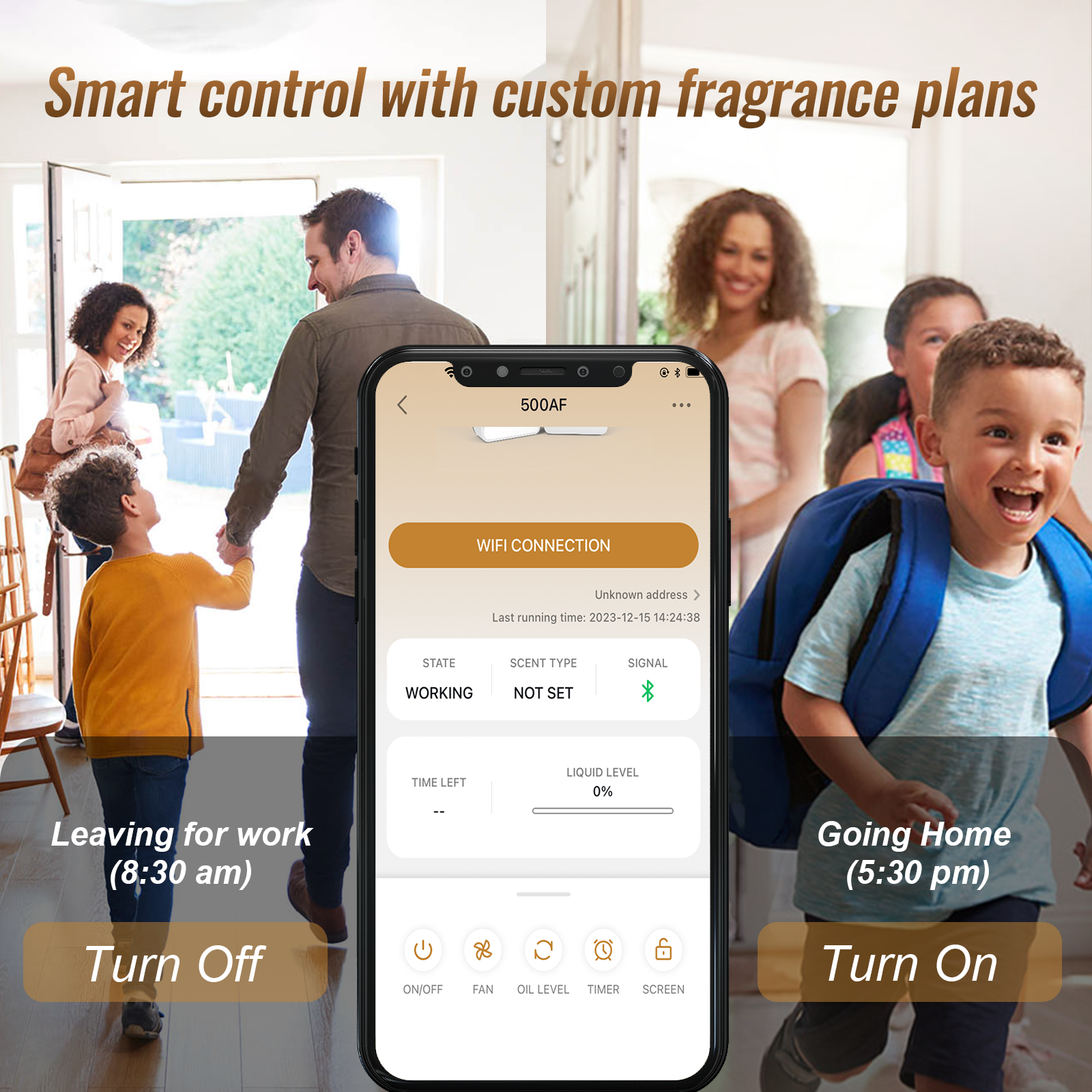 Smart Bluetooth Scent Diffuser for Large Spaces | DF500 | Betterdiffuser