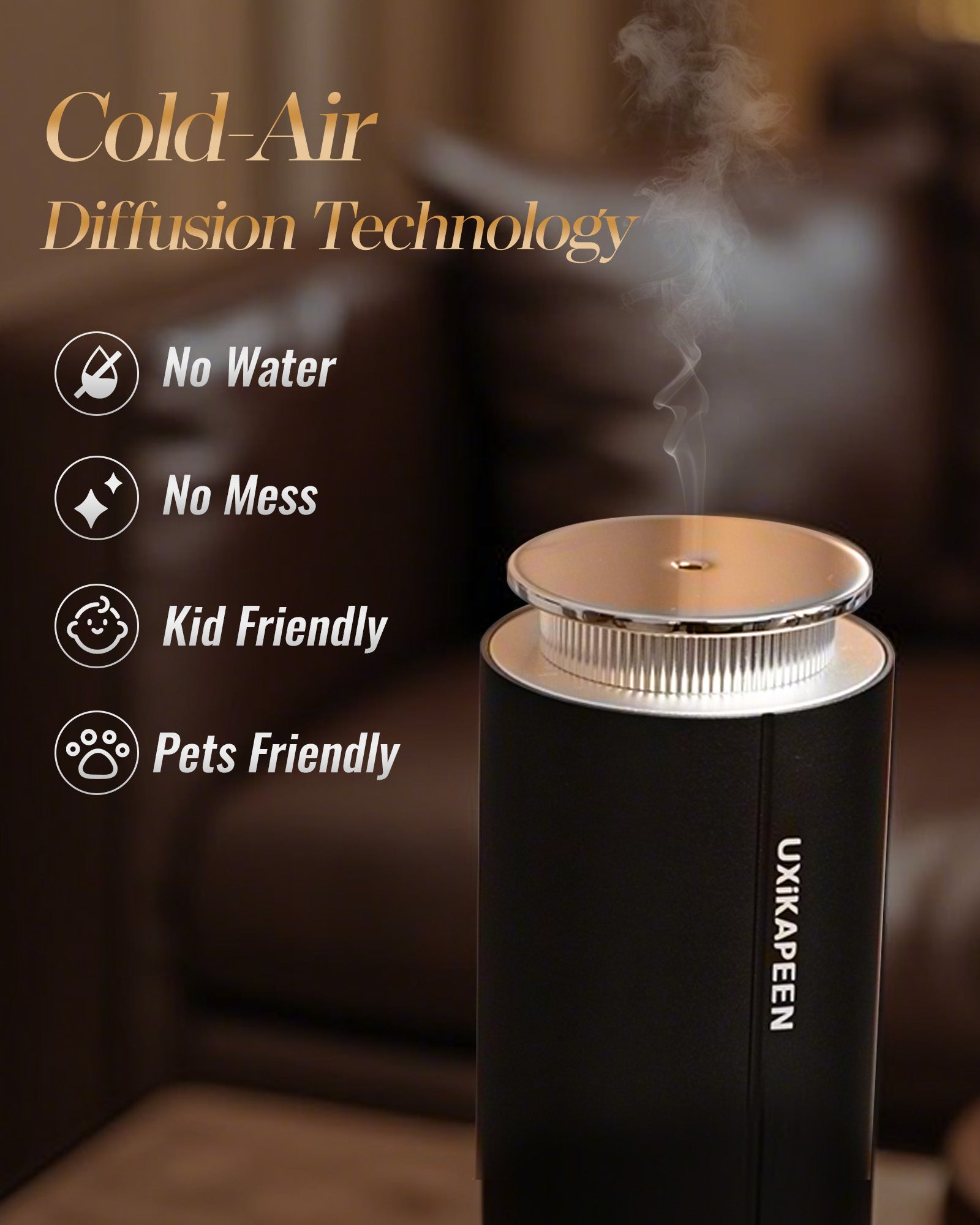 Cordless Cold-Air Diffuser for Large Rooms | H200D | Betterdiffuser